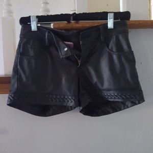 Romeo and Juliet Leather shorts